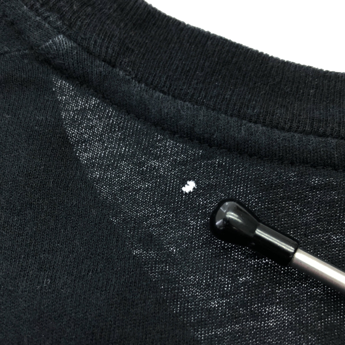 GUCCI / 구찌 | 로고 워시드 오버 사이즈 T 셔츠 | S | 블랙 | 남성