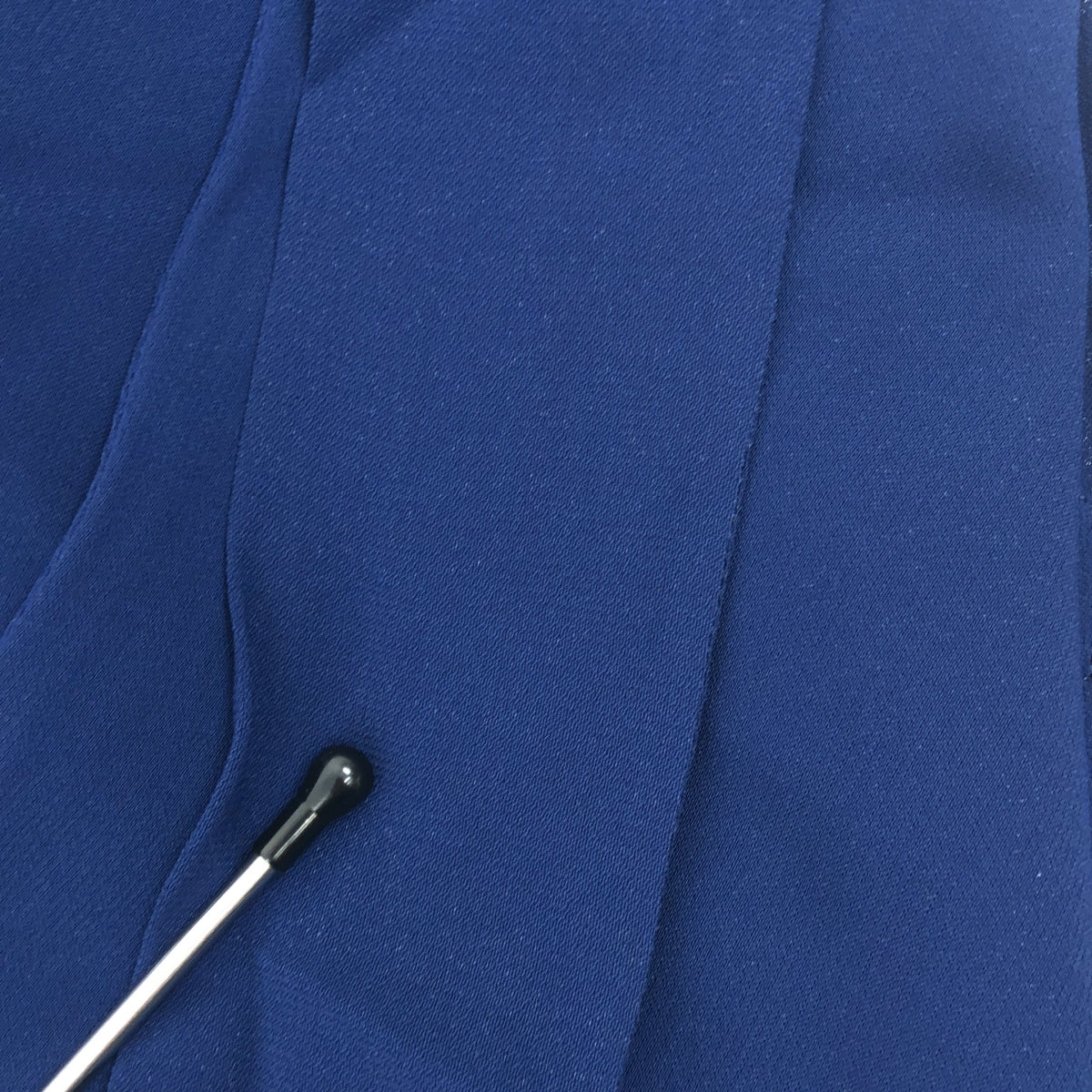 BALENCIAGA / バレンシアガ | ボウタイ プルオーバーシャツ | 34 | ブルー | レディース