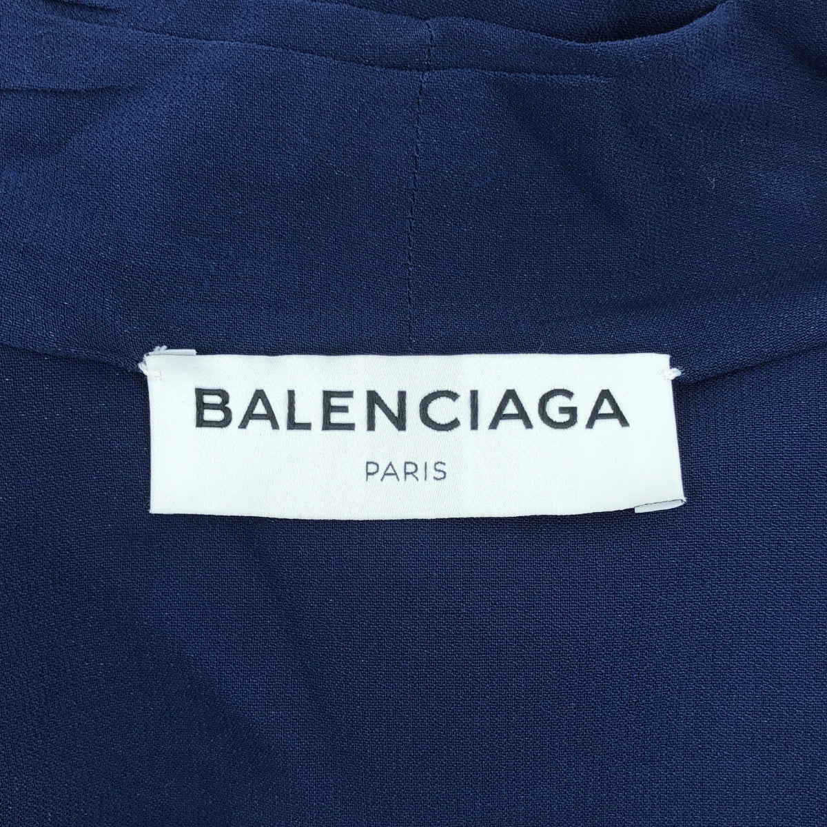 BALENCIAGA / 발렌시아가 | 보우타이 풀오버 셔츠 | 34 | 블루 | 여성