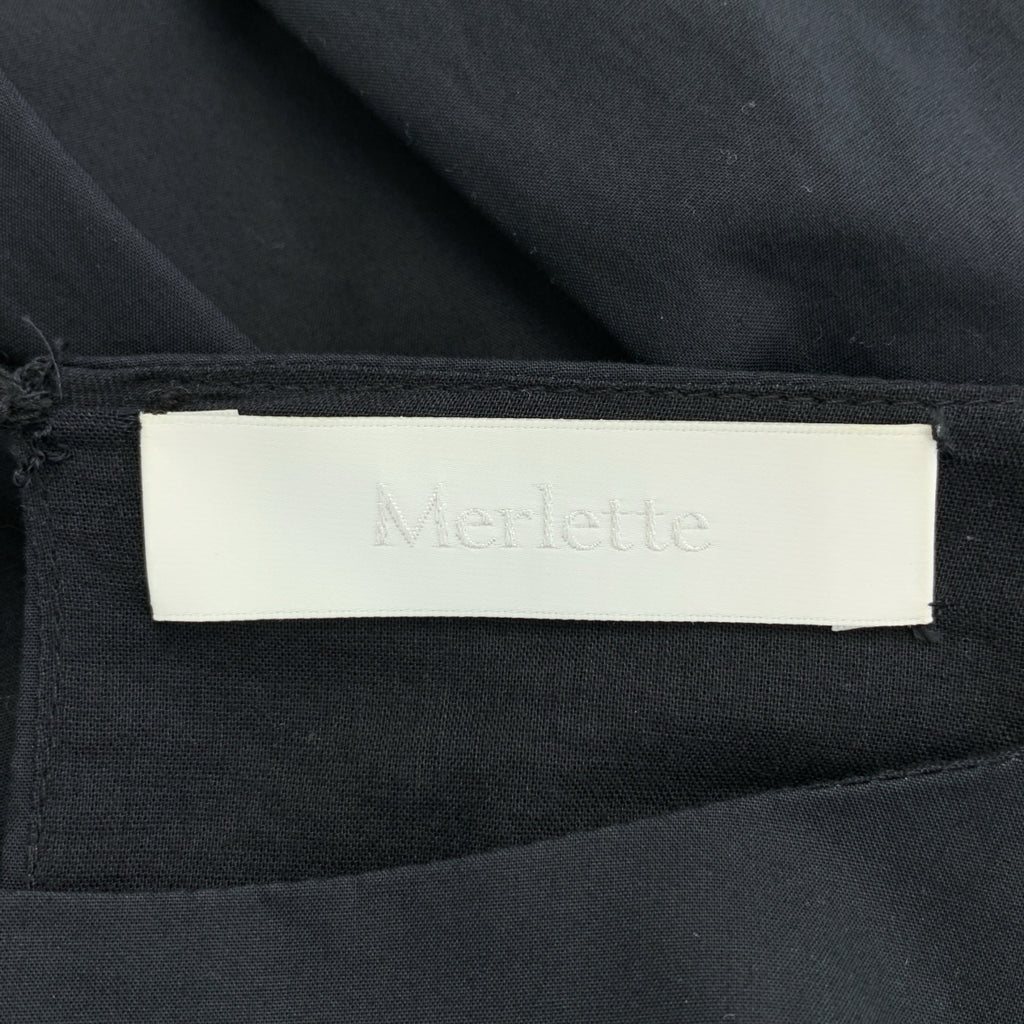 MERLETTE / マーレット | コットン ティアードワンピース | XS | レディース