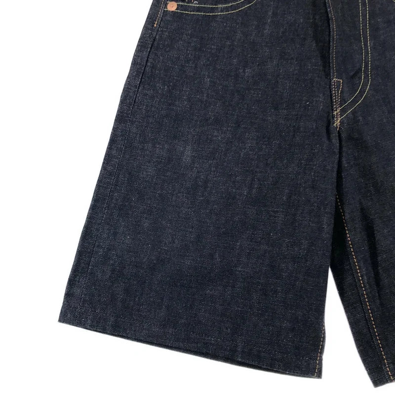 KOOKY ZOO / クーキー ズー | JUVENILE DENIM HALF PANTS / J0049 ワイド デニム ショートパンツ ショーツ | 1 | レディース