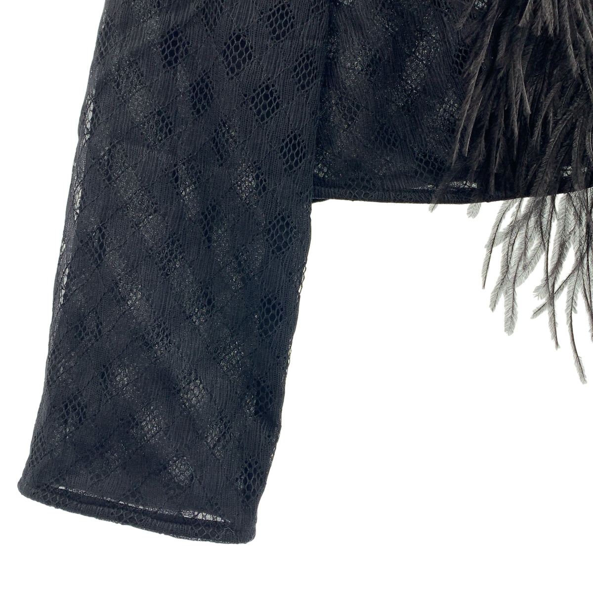 Roberto Cavalli | 羽毛流蘇開襟衫 | 尺寸 42 |