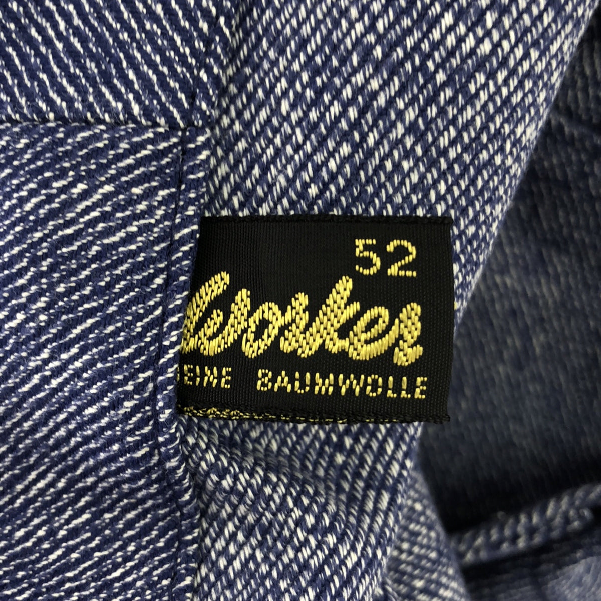 WORKERS | Denim patch work jacket | 52 | Navy | Men's