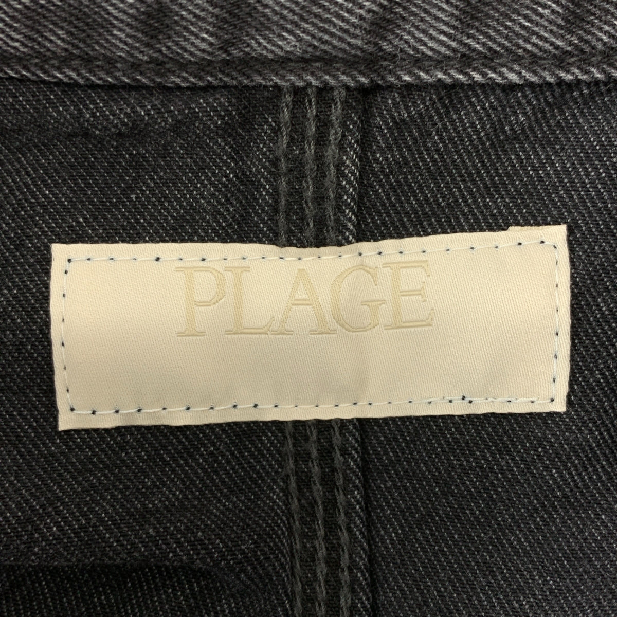 新品】 Plage / プラージュ | 2025AW | coverall / デニム