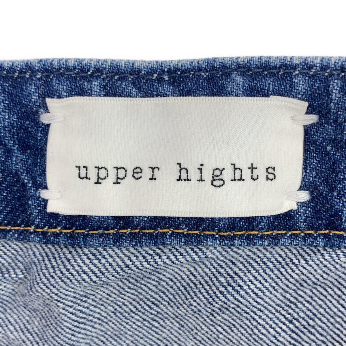 upper hights / 어퍼 하이츠 | THE PATTY / 별주 데미지 가공 데님 살로펫 | 0 | 여성