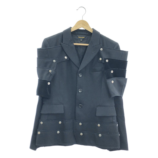 COMME des GARCONS / コムデギャルソン | 2016AW | 18世紀のパンク 甲冑 テーラード ジャケット | S | レディース