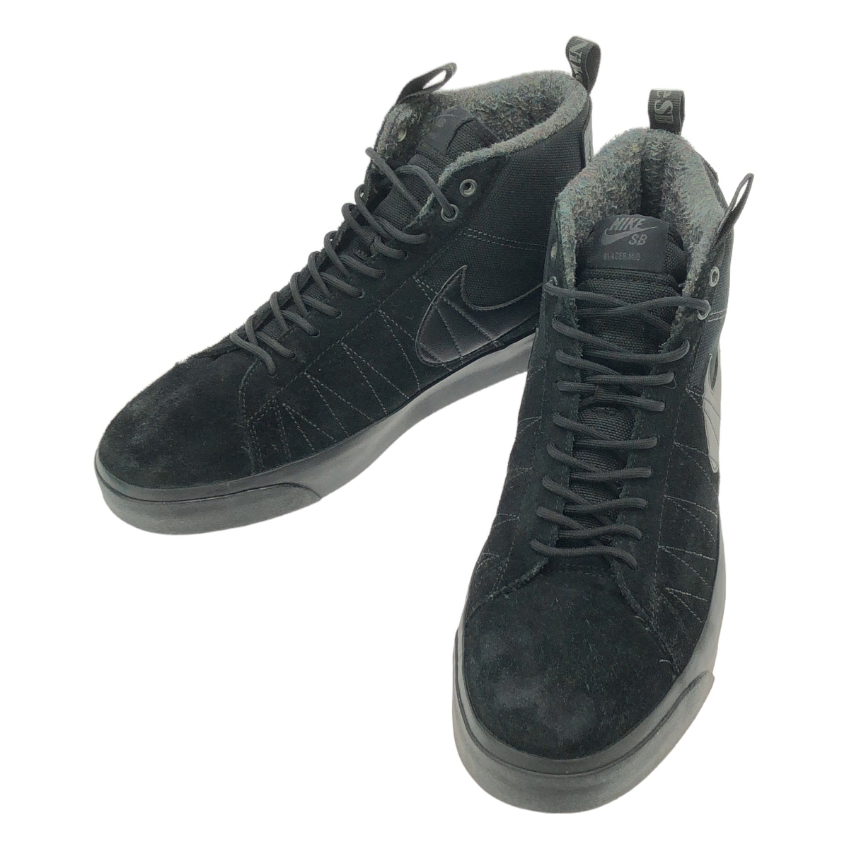 NIKE / 나이키 | 2022 | SB ZOOM BLAZER MID PREMIUM 에스비 블레이저 미드 프리미엄 스니커즈 | 30 | 블랙 | 남성