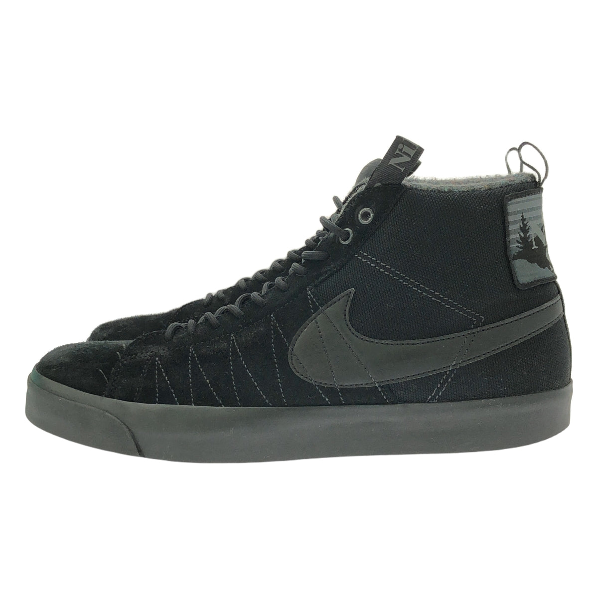 NIKE / 나이키 | 2022 | SB ZOOM BLAZER MID PREMIUM 에스비 블레이저 미드 프리미엄 스니커즈 | 30 | 블랙 | 남성