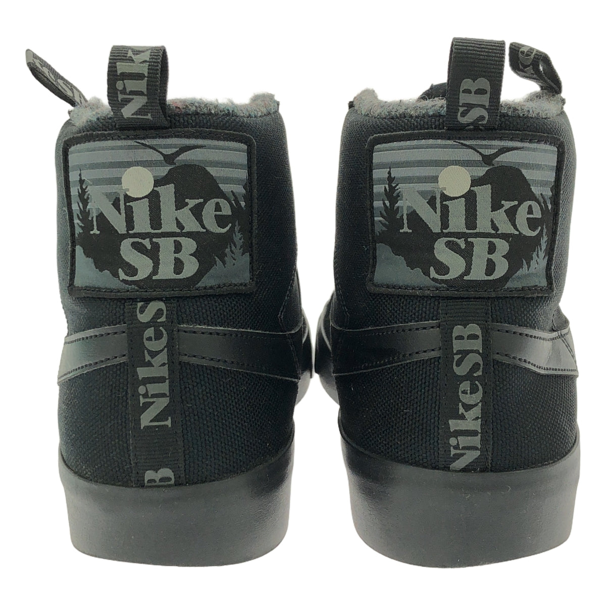 NIKE / 나이키 | 2022 | SB ZOOM BLAZER MID PREMIUM 에스비 블레이저 미드 프리미엄 스니커즈 | 30 | 블랙 | 남성