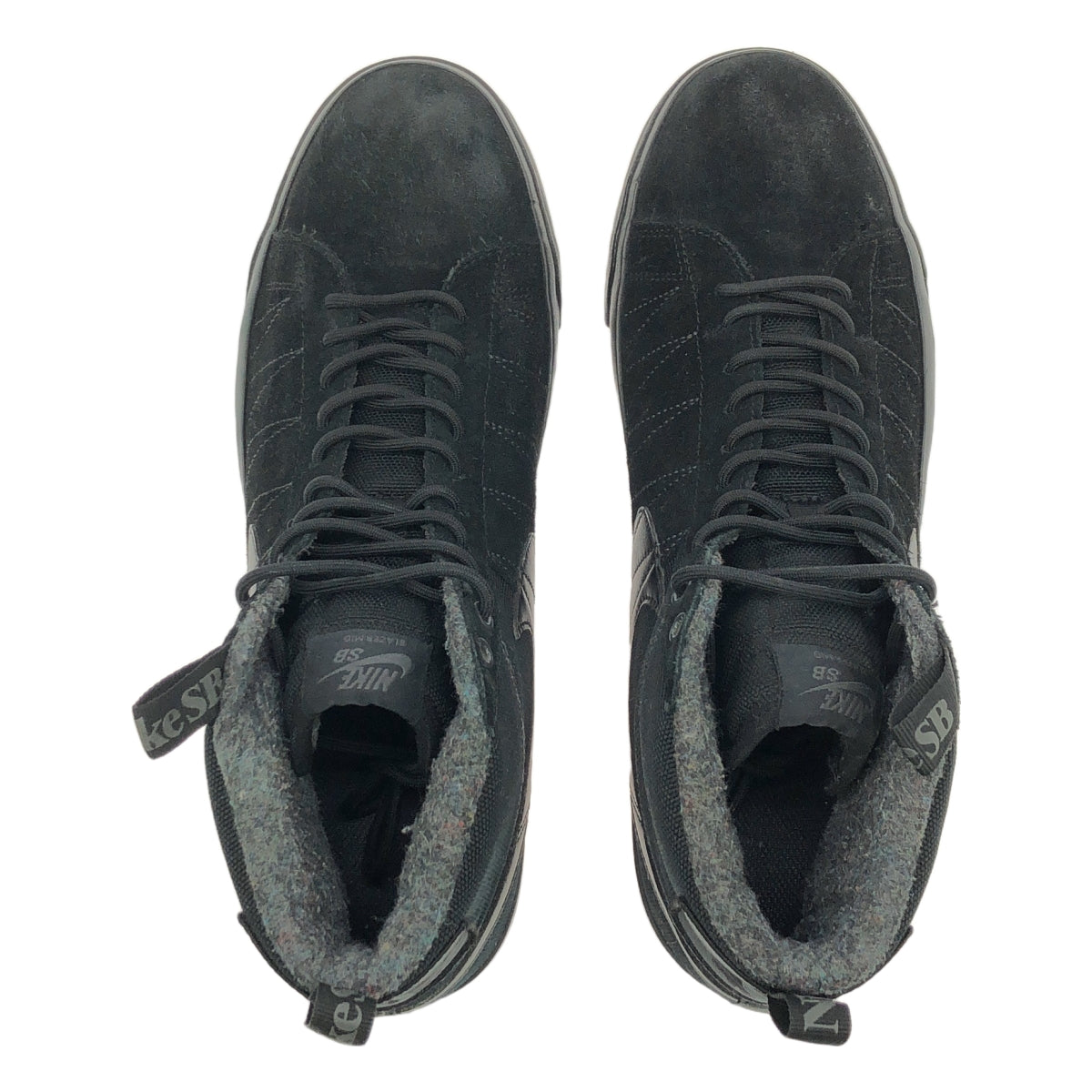 NIKE / 나이키 | 2022 | SB ZOOM BLAZER MID PREMIUM 에스비 블레이저 미드 프리미엄 스니커즈 | 30 | 블랙 | 남성
