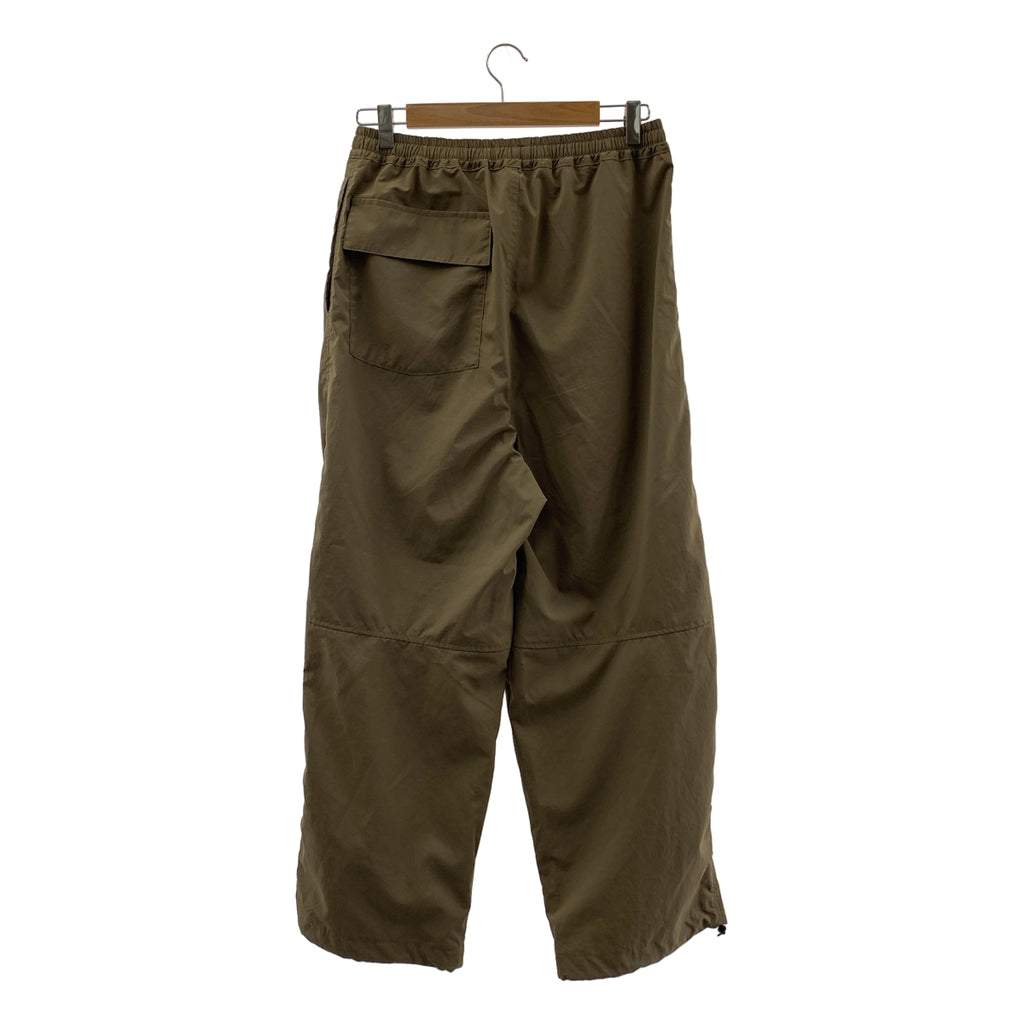 純手工製作 | 透氣闊腿褲 | 44碼 | 卡其色 | 男士