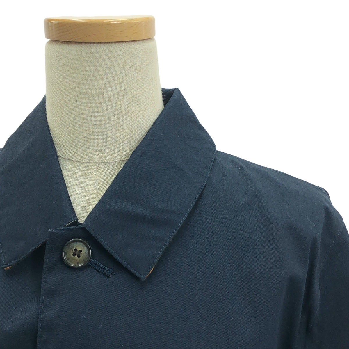 Barbour / バブアー | LORDEN JACKET ローデンジャケット ステンカラー コート | S | ネイビー | メンズ