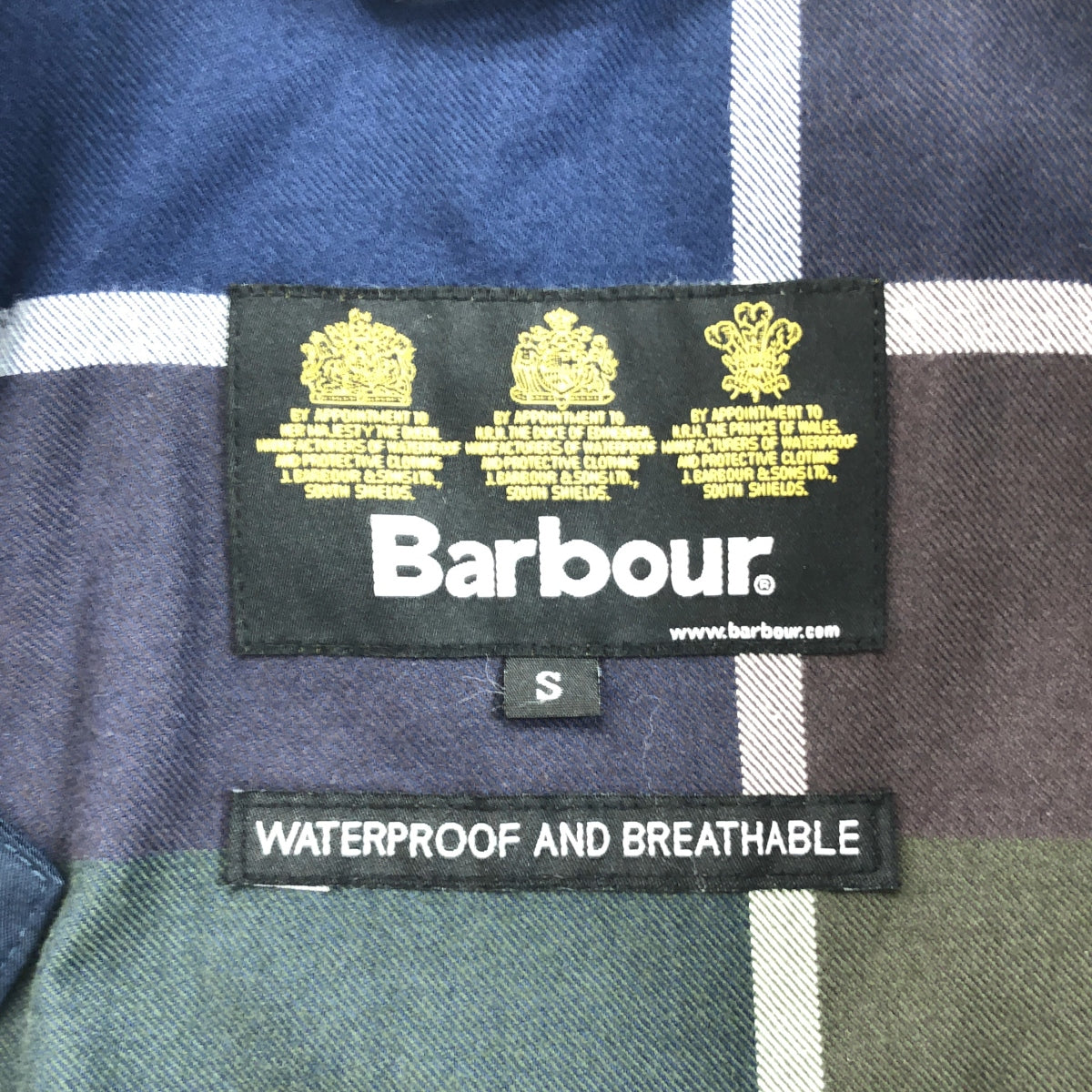 Barbour / バブアー | LORDEN JACKET ローデンジャケット ステンカラー コート | S | ネイビー | メンズ