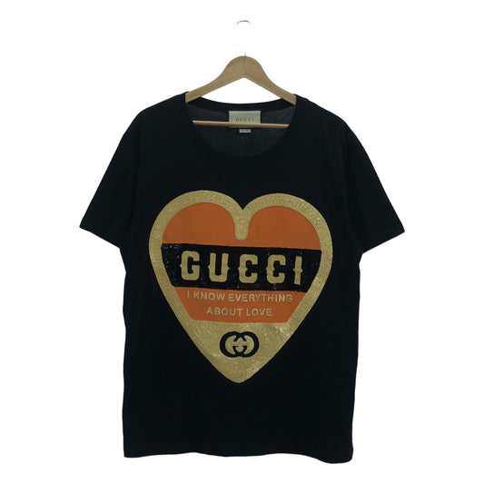 GUCCI / Gucci | 2020SS | Sequin Heart Logo Cut and Sew | M | Women's