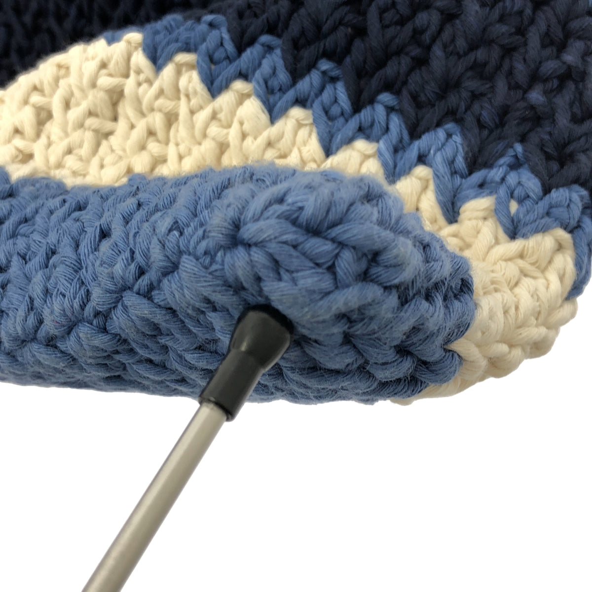 MARNI / 마르니 | 코튼 크로쉐 테두리 핸드백 |