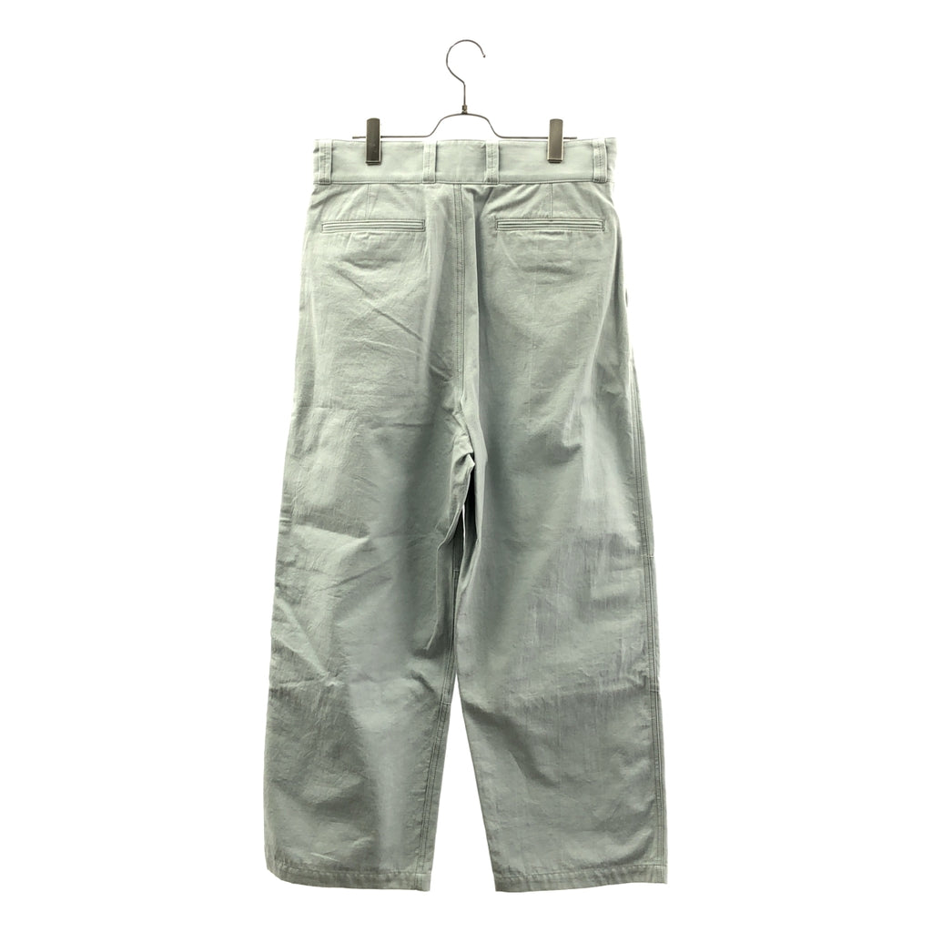 ATON / 에이턴 | 코튼 탁 와이드 슬랙스 팬츠 | 04 | 남성