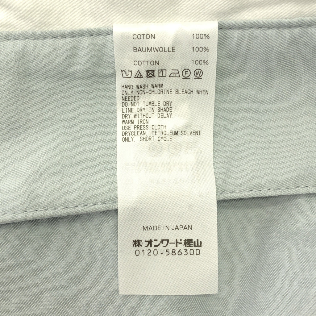 ATON / 에이턴 | 코튼 탁 와이드 슬랙스 팬츠 | 04 | 남성