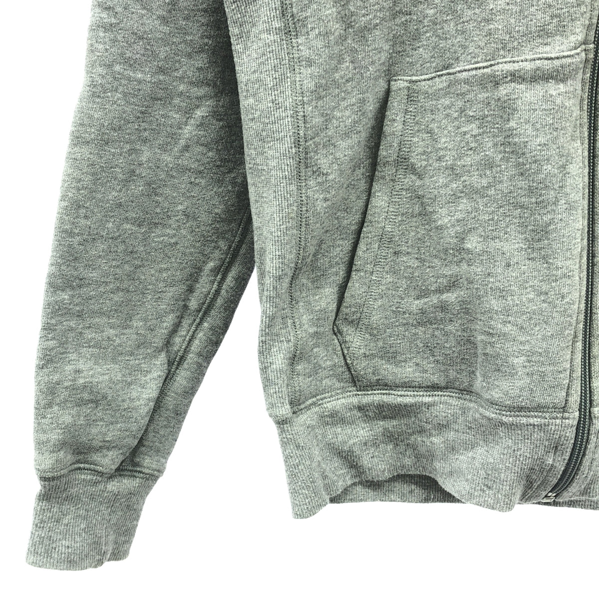 lucien pellat-finet / Lucien Pellat-Finet | Skull Full Zip Sweat Hoodie | S | Grey | Women's