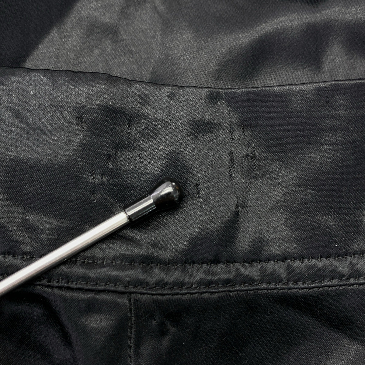 Yohji Yamamoto FEMME / 요우지야마모토팜 | 1996SS | 아세테이트 레이온 플레어 팬츠 | M | 블랙 | 여성