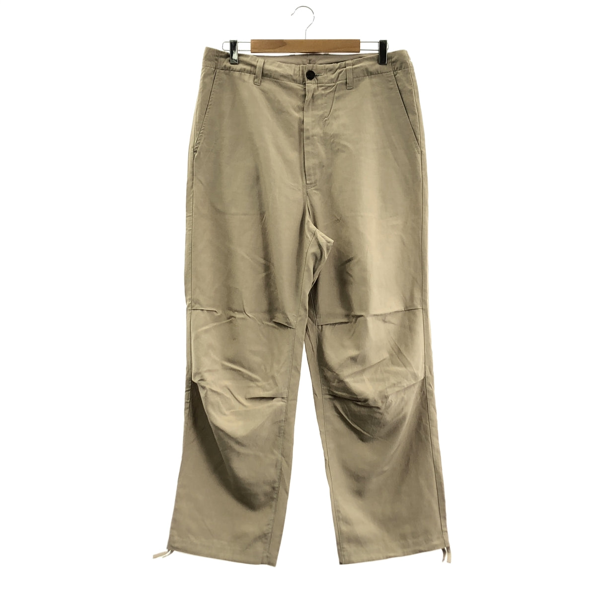 UNIVERSAL PRODUCTS / ユニバーサルプロダクツ | COTTON LINEN FIELD TROUSERS / ドローストリング ワイド パンツ | 3 | メンズ