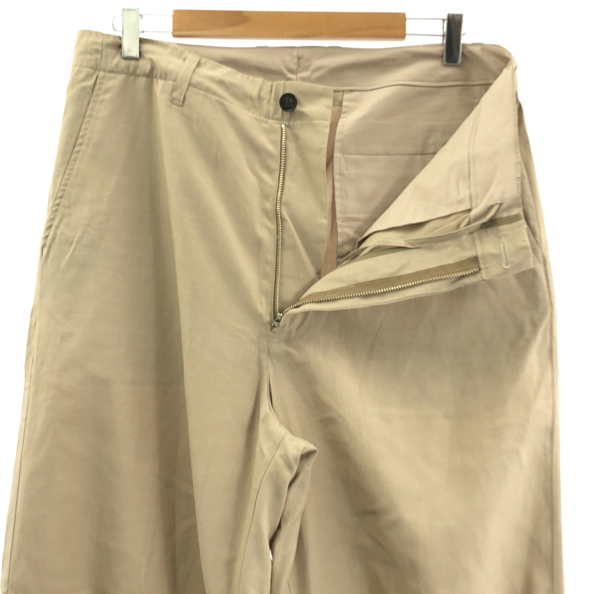 UNIVERSAL PRODUCTS / ユニバーサルプロダクツ | COTTON LINEN FIELD TROUSERS / ドローストリング ワイド パンツ | 3 | メンズ