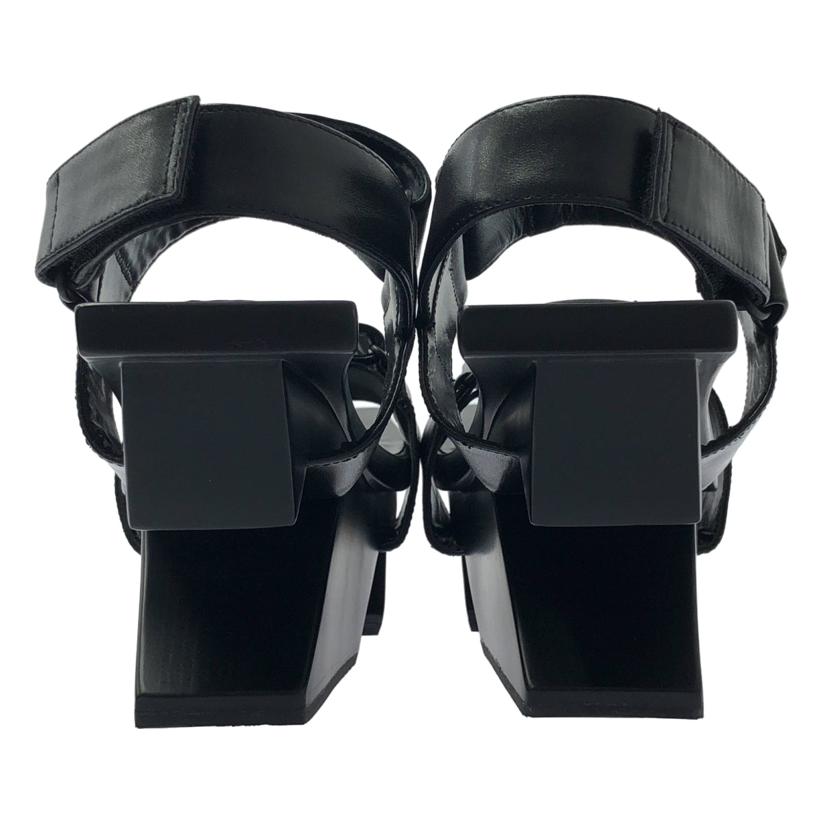 [全新] UNITED NUDE x ISSEY MIYAKE Rock 方形涼鞋 | 尺寸 37 | 黑色 | 女款