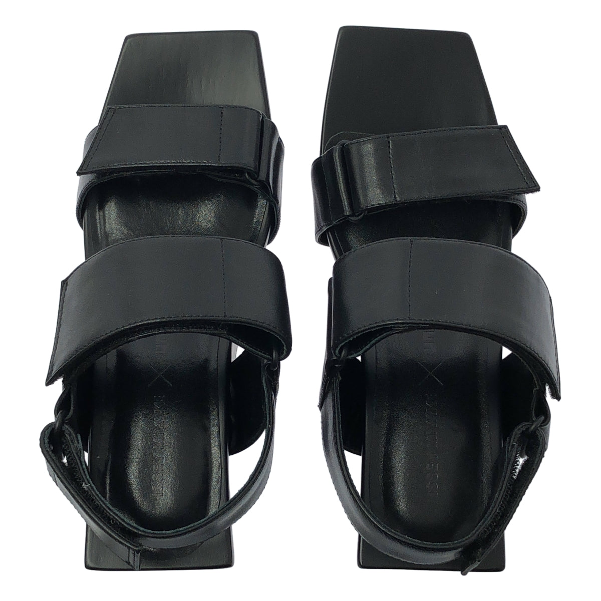 [全新] UNITED NUDE x ISSEY MIYAKE Rock 方形涼鞋 | 尺寸 37 | 黑色 | 女款