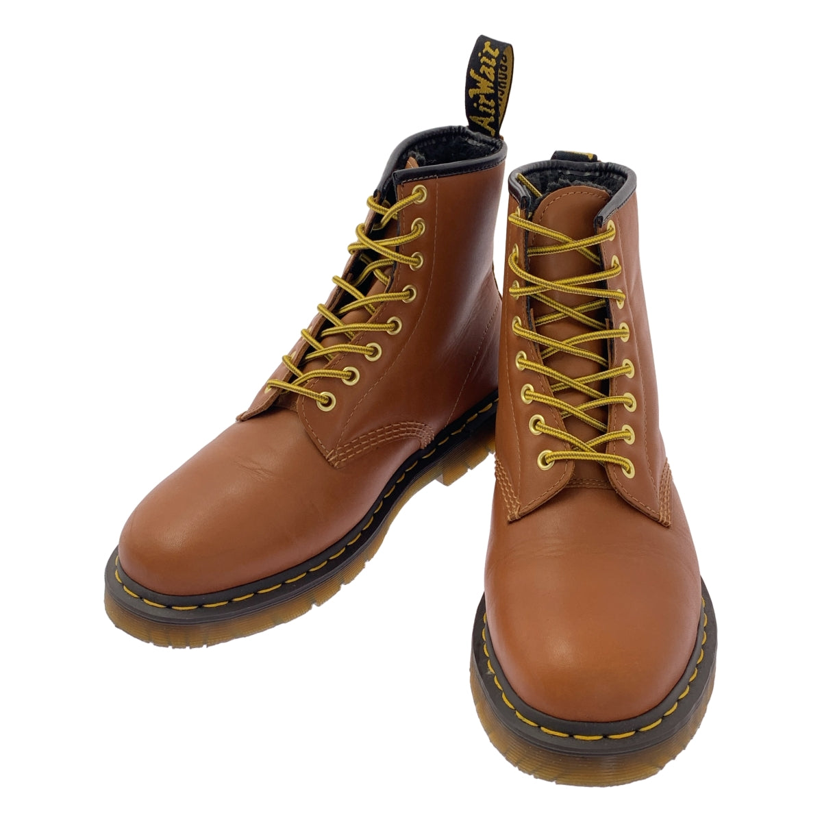 Dr.Martens / 닥터 마틴 | WINTER GRIP 겨울 그립 가죽 뒤 보아 8 홀 레이스 업 부츠 | UK7 | 남성