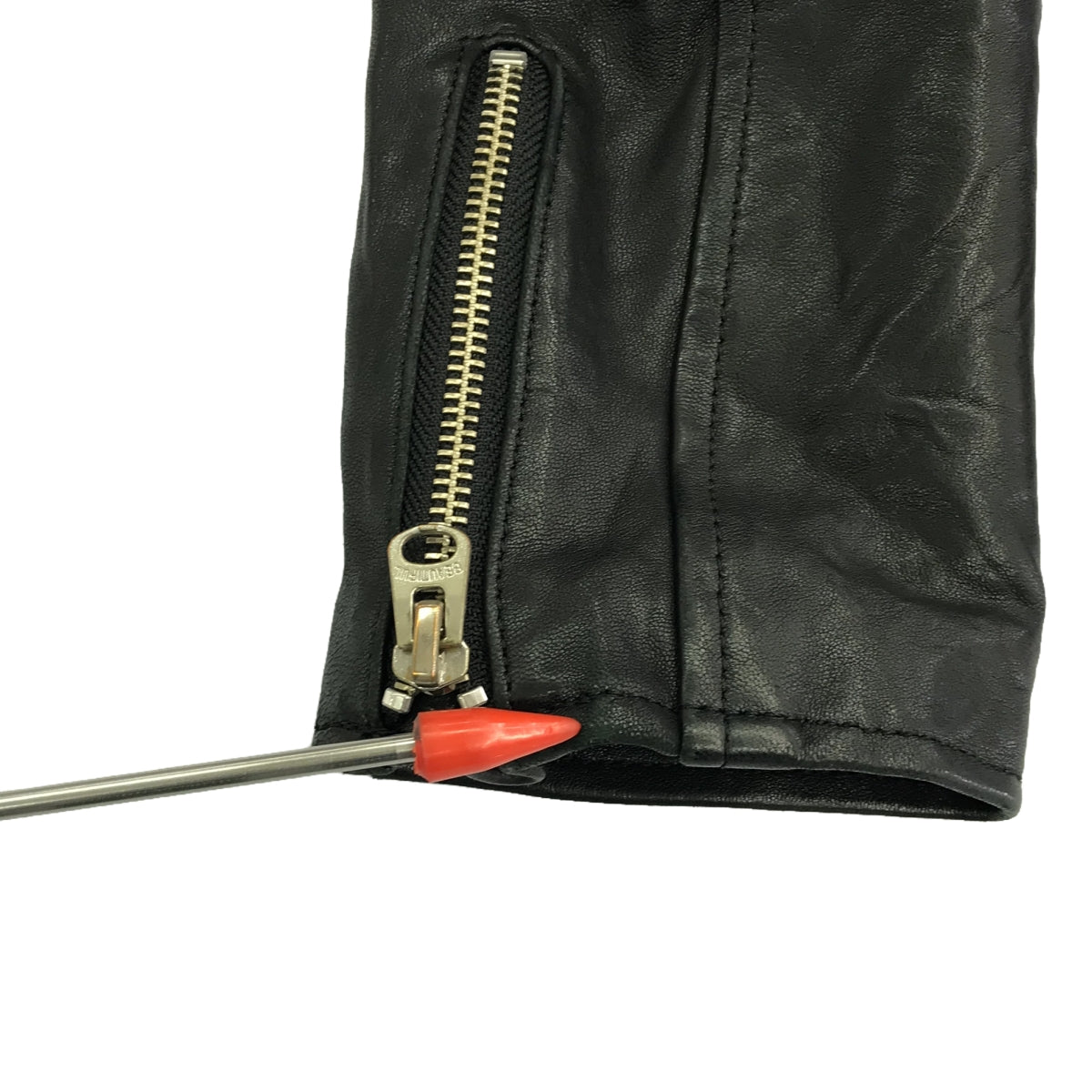 beautiful people / 뷰티풀 피플 | 램 가죽 더블 라이더스 재킷 | 130 | 블랙 |