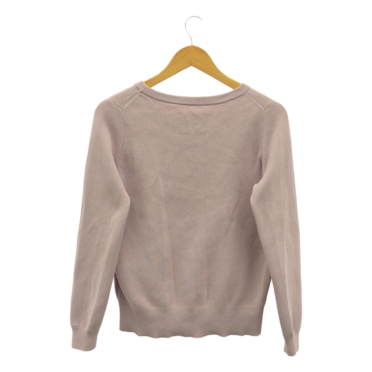 優雅課堂 | Bijou 珍珠唇形圖案針織 | F |薰衣草 |女性的