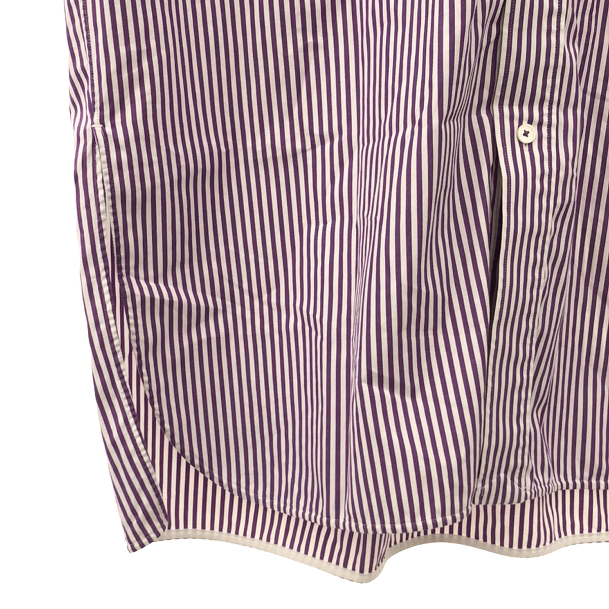 [Good Condition] TICCA / Tikka | Square Big Long Shirt | F | Purple | Women's