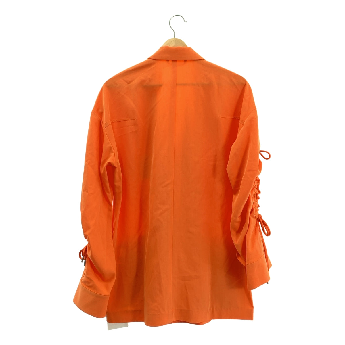 【美品】  UJOH / ウジョー | Gathered Hole Jacket ギャザー ジャケット | 2 | オレンジ | レディース