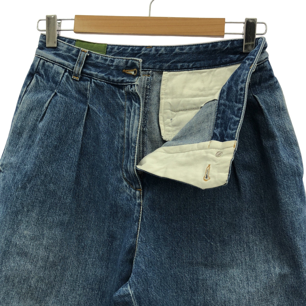 GUCCI / 구찌 | Washed Denim Trouser 데님 바지 | 26 | 인디고 | 여성