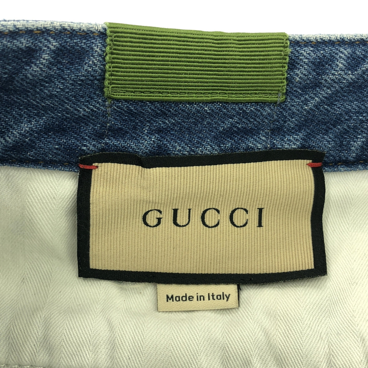 GUCCI / 구찌 | Washed Denim Trouser 데님 바지 | 26 | 인디고 | 여성