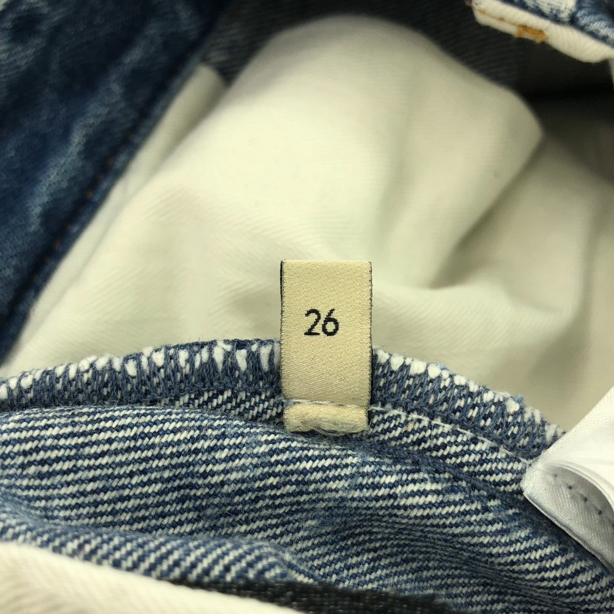 GUCCI / 구찌 | Washed Denim Trouser 데님 바지 | 26 | 인디고 | 여성