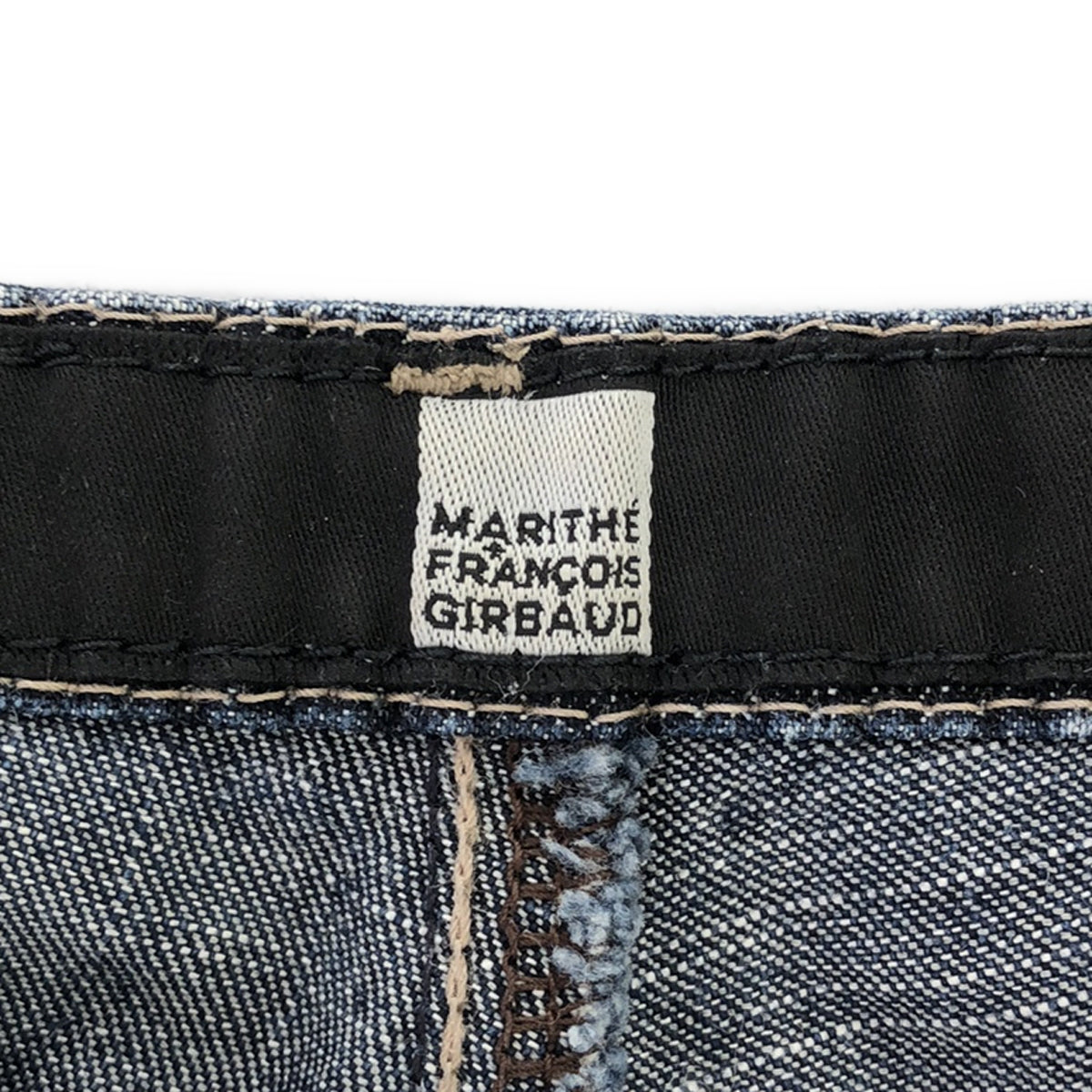 MARITHE + FRANCOIS GIRBAUD | Cotton nylon stretch denim pants | S | Women's