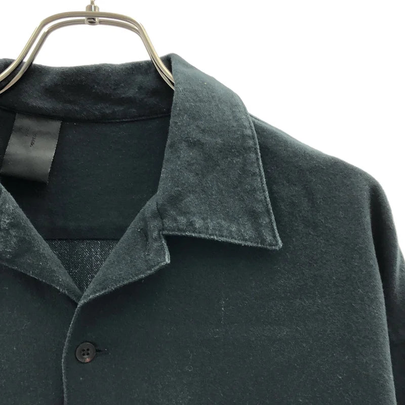 N.HOOLYWOOD / エヌハリウッド | コットン オープンカラー シャツ | 36 | メンズ