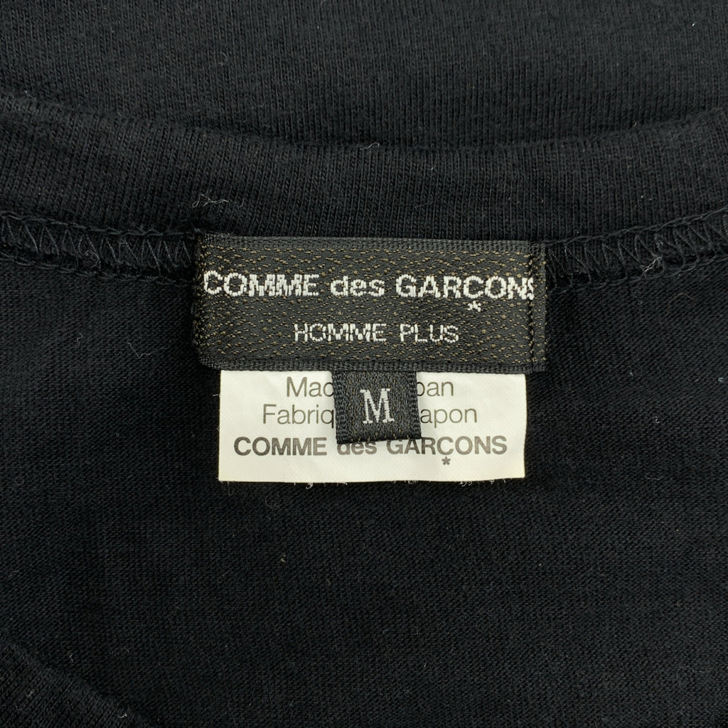 COMME des GARÇONS HOMME PLUS | 2012 春夏 |褶邊 SS T 卹棉質圓領上衣 |尺寸 M |