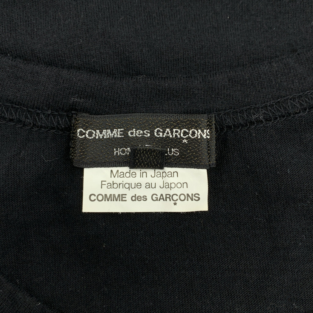 COMME des GARÇONS HOMME PLUS | 2012 春夏 |褶邊 SS T 卹棉質圓領上衣 |尺寸 M |