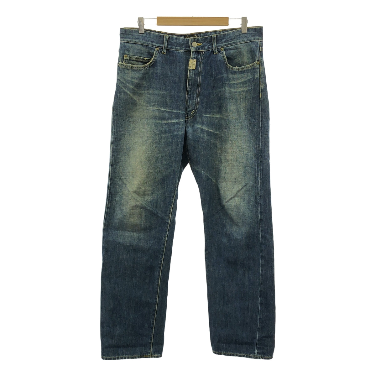 GOOD'OL |復古後腰鑲邊牛仔褲 | L |靛藍 |男士