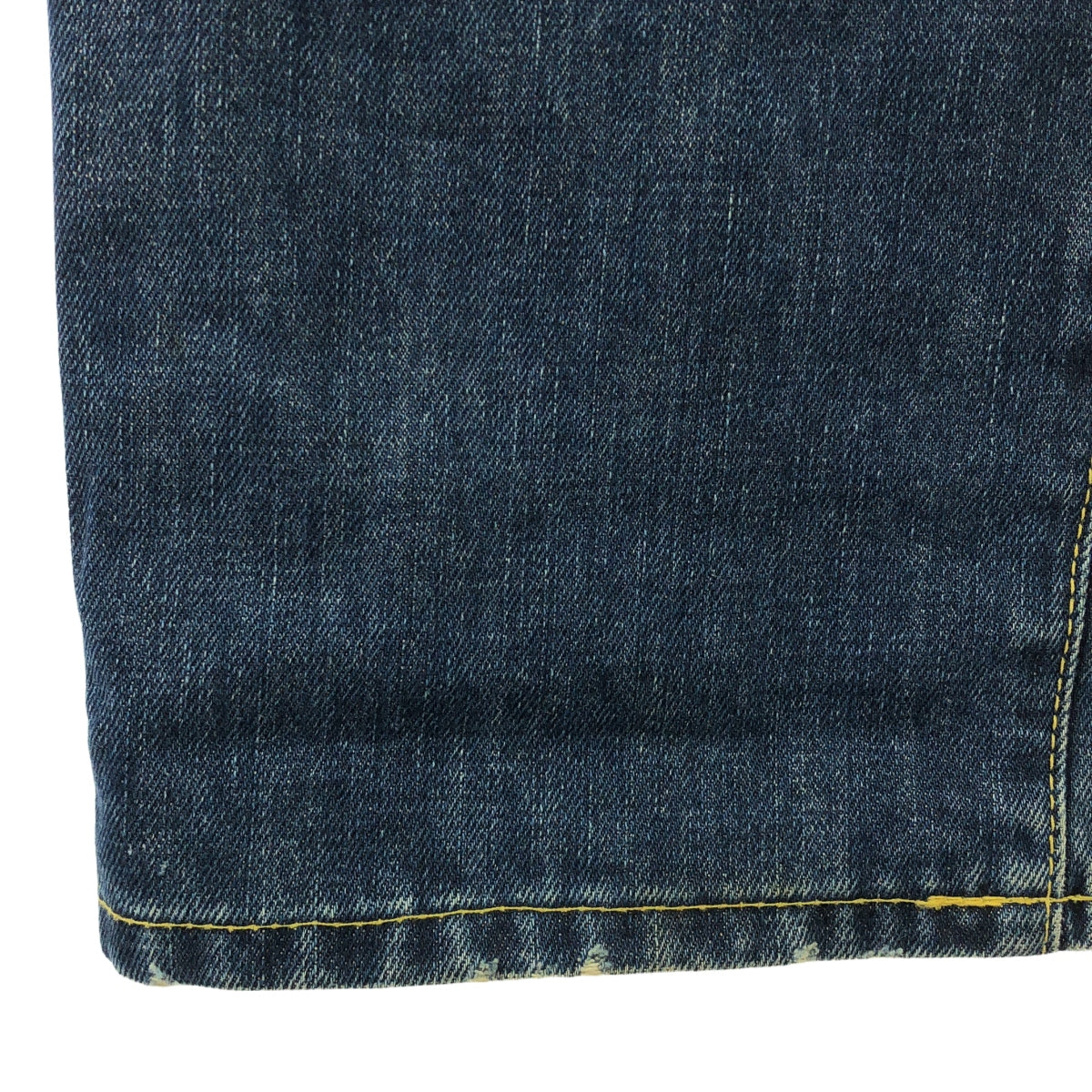 GOOD'OL |復古後腰鑲邊牛仔褲 | L |靛藍 |男士
