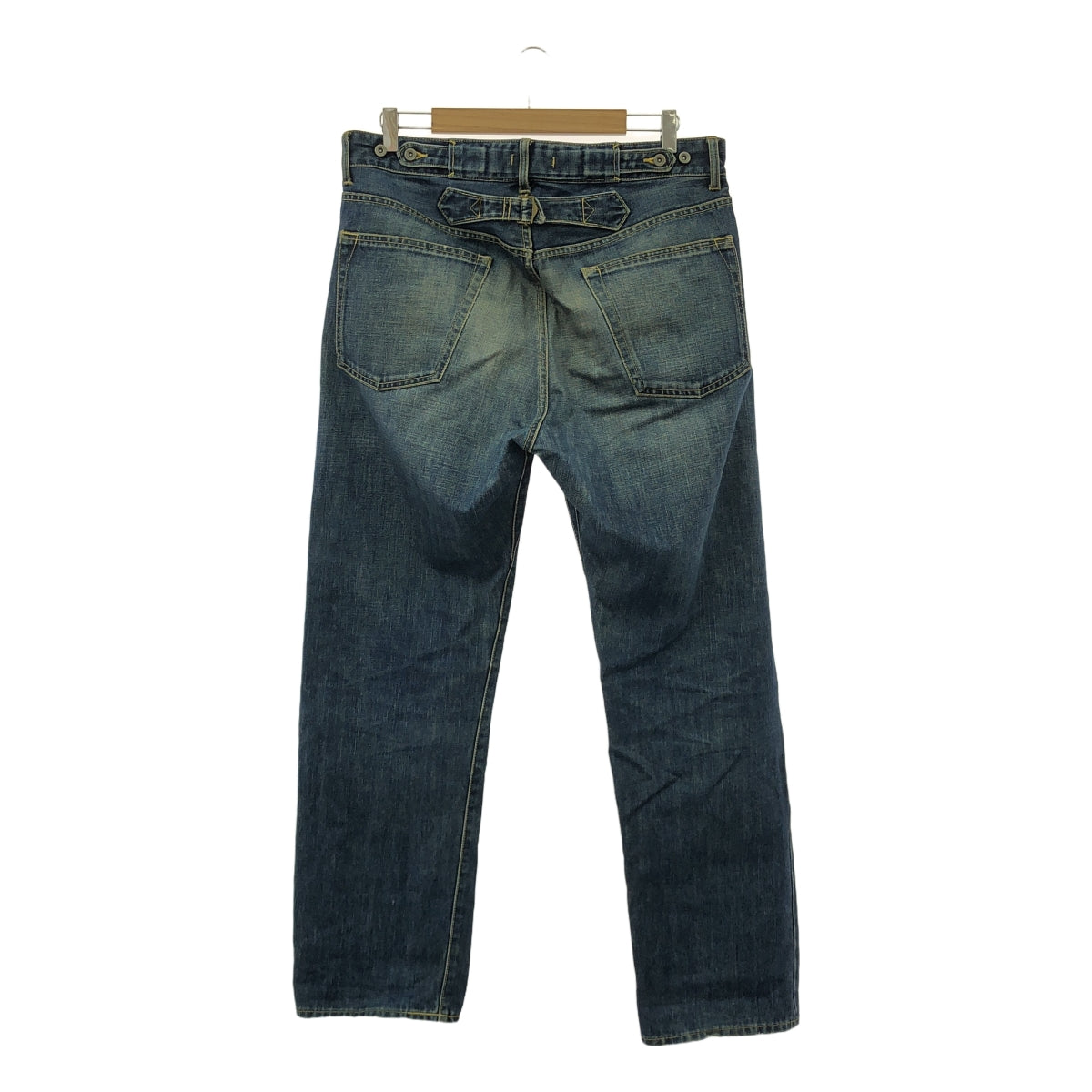 GOOD'OL |復古後腰鑲邊牛仔褲 | L |靛藍 |男士