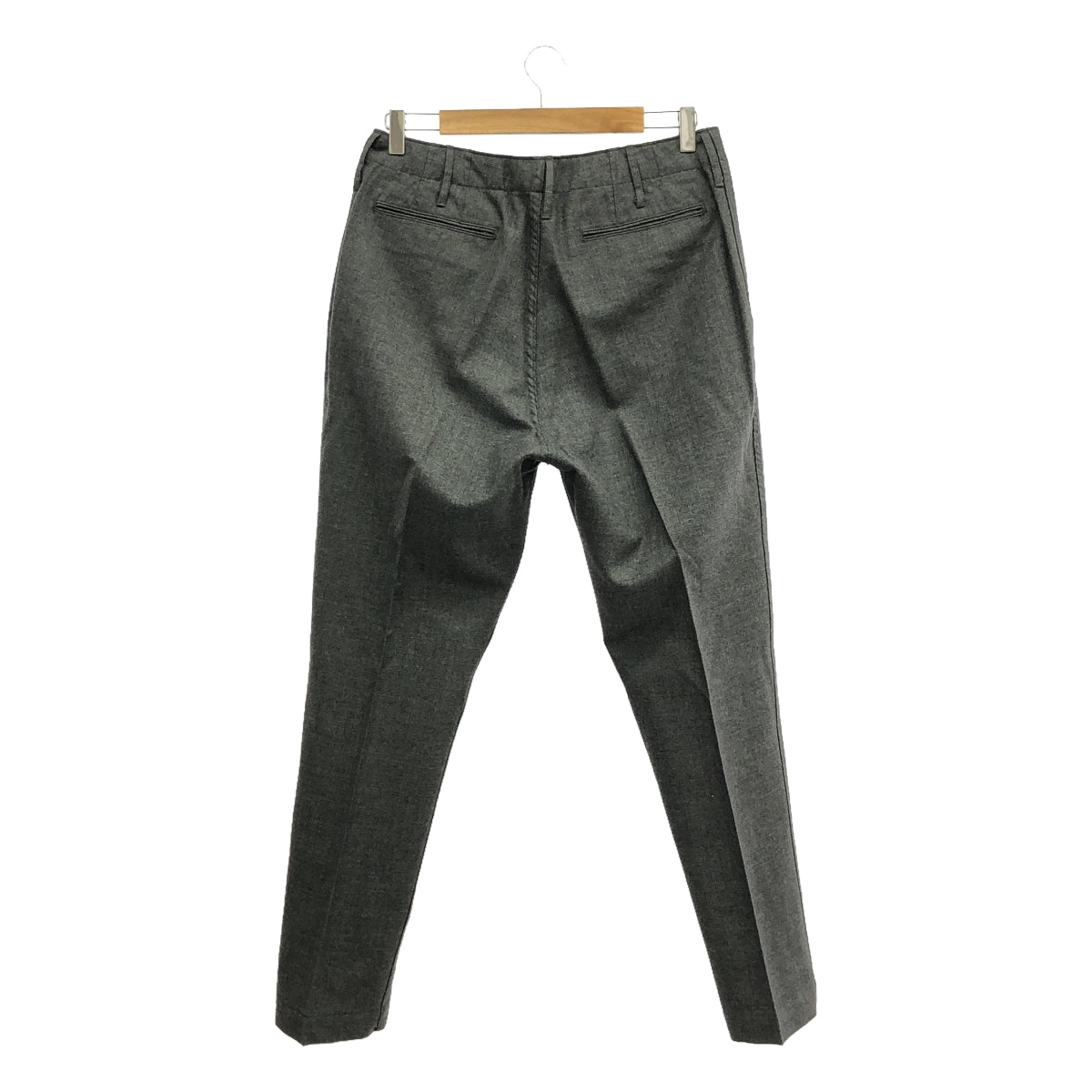 District UNITED ARROWS / ディストリクトユナイテッドアローズ | テーパード スラックス パンツ | 46 | グレー | メンズ