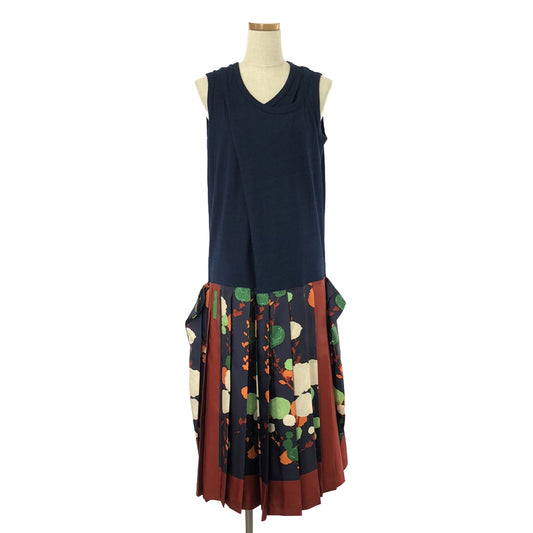 JUNYA WATANABE COMME des GARCONS / Junya Watanabe | 2019SS | Floral print sleeveless dress | XS | Multicolor | Women's