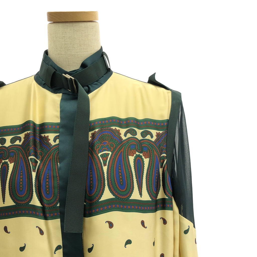 sacai / Sacai | 佩斯利印花洋裝 | 1 | 多色 | 女款