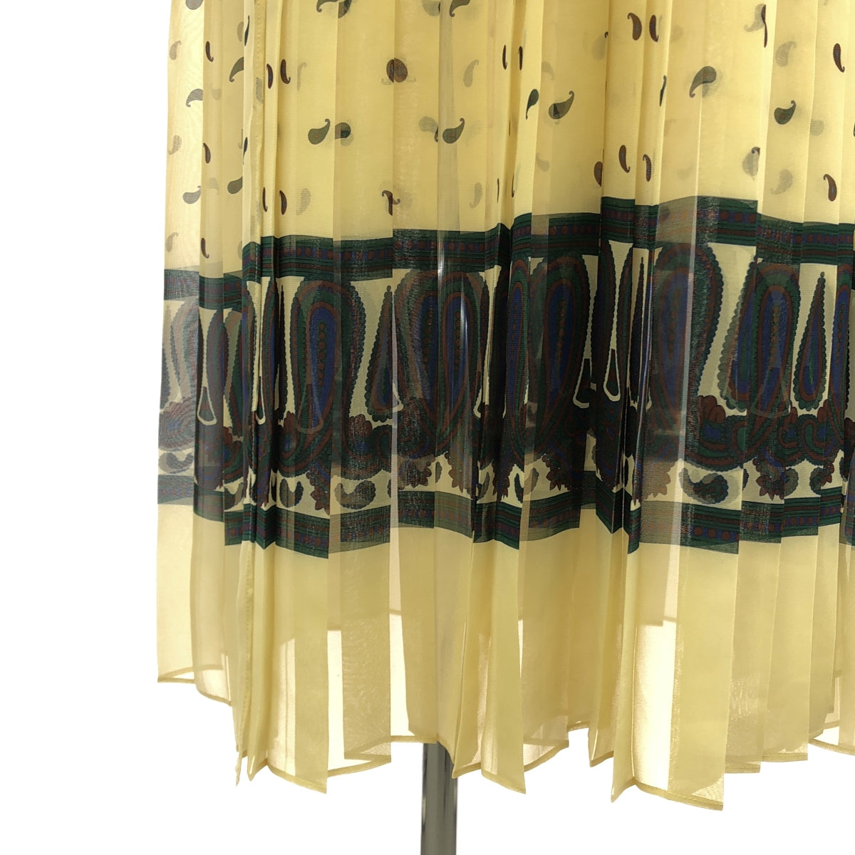 sacai / 사카이 | Paisley Printed Dress 페이즐리 프린트 / 주름 드레스 원피스 | 1 | 여성