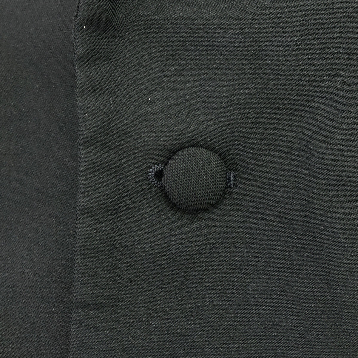 COMME des GARCONS HOMME DEUX / コムデギャルソンオムドゥ | 2017AW | ウール 染め加工 ノーカラージャケット / 柄裏地付き | S | ブラック | メンズ