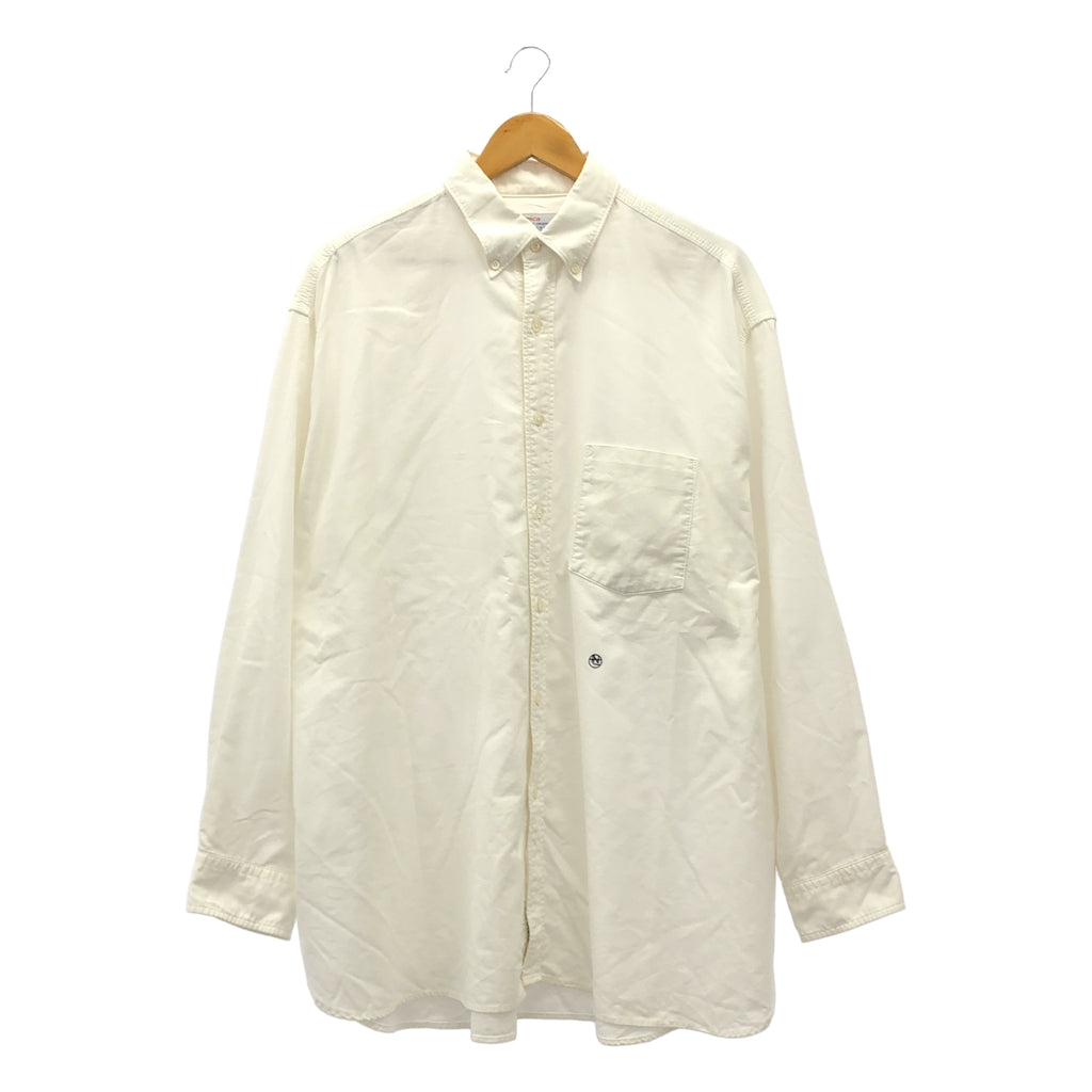 nanamica / ナナミカ | Big Button Down Wind Shirt / オーバーシルエット シャツ | L | メンズ