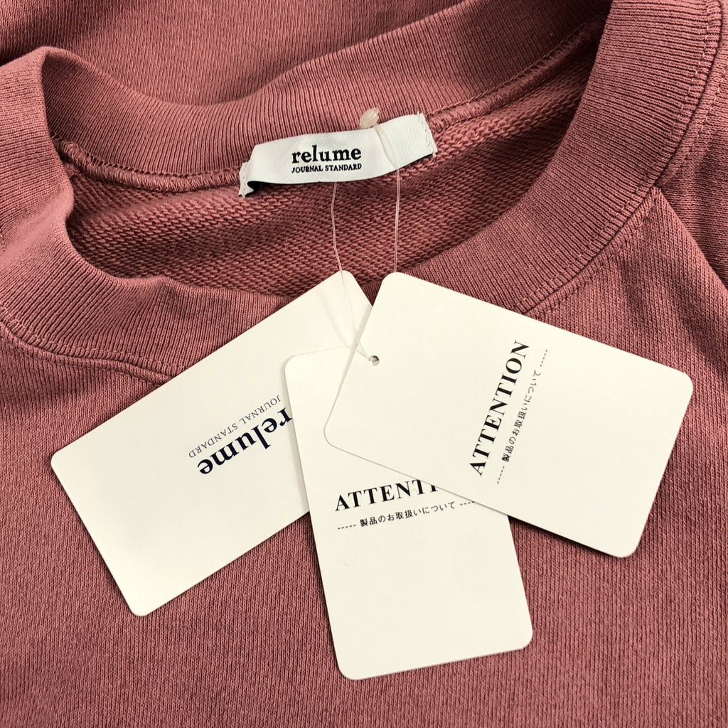 JOURNAL STANDARD relume / 저널 스탠다드 레류무 | 2023SS | NEVADA 로고 스웨트 | F | 여성