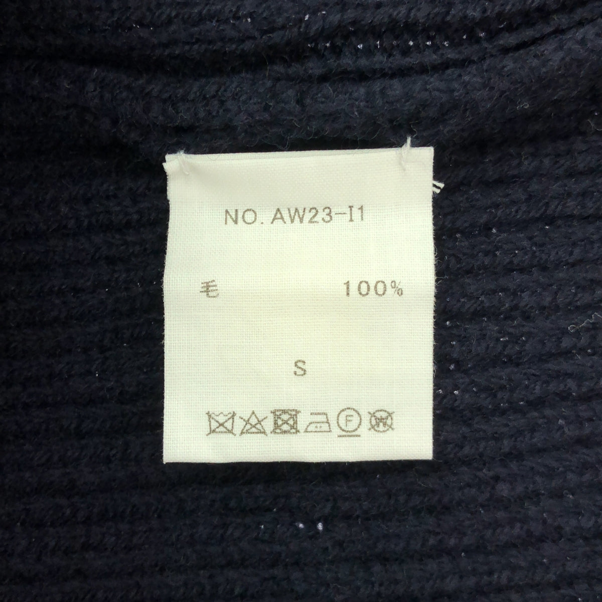 ARCHI / アーキ | RIB KNIT ZIP PULLOVER / レイヤードネック リブ ハーフジップ ニット プルオーバー | S | ダークネイビー | レディース